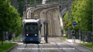 SL Tram Tvärbanan Luma Stockholm [upl. by Bertine]