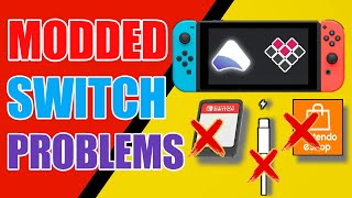 Five Main Problems On A Jailbroken Nintendo Switch [upl. by Charmain547]