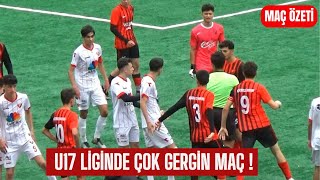 U17 LİGİNDE ÇOK GERGİN MAÇ   KÜÇÜKÇEKMECE İDMAN YURDU  SULTANGAZİ U17 MAÇ ÖZETİ [upl. by Niveek87]