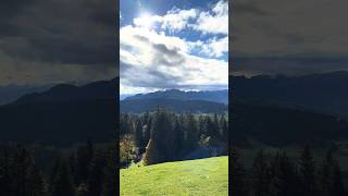 wonderful Swiss landscape with alps and mountains 🇨🇭😎⛰️🫶 hiking switzerland swissalps 2onroute [upl. by Tova]