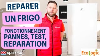 Comment réparer un frigo  fonctionnement pannes diagnostic et réparation [upl. by Aihtekal620]