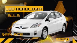 AUXITO LED Headlight Bulb Replacement of Toyota Prius 20102015  Toyota Prius 20102015 [upl. by Maisey]