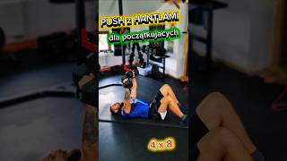 Prosty trening idealny dla początkujących pushworkout push hantle workout zrzucbrzuch [upl. by Max]