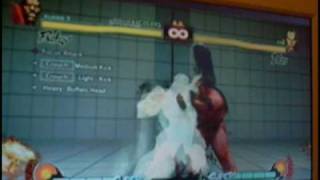 SF4 No challenge too hard Hard Trial combos [upl. by Cooperman111]