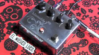 EL MUSICO LOCO Blisterlily charismatic overdrive guitar effects pedal demo [upl. by Ttemme]