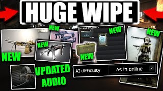 MASSIVE CHANGES PREWIPE EVENTS amp WIPE SOON Escape From Tarkov Wipe [upl. by Ryter829]