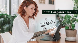 how I organize my whole life 2021  all my systems amp tools [upl. by Adelina]