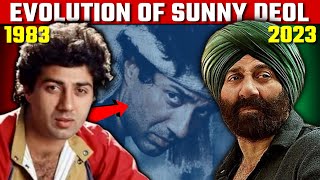 Evolution of Sunny Deol 19832024 • From quotBetaabquot to quotBorder 2quot  40 Years Journey [upl. by Aniteb]