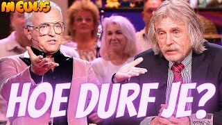 Johan Derksen trakteert Gordon op realitycheck ‘Hoe dúrf je dit’ [upl. by Harshman861]