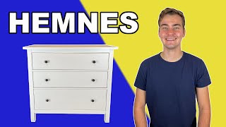 UPDATED  HEMNES 3 Drawer Chest IKEA Tutorial [upl. by Ardisj]