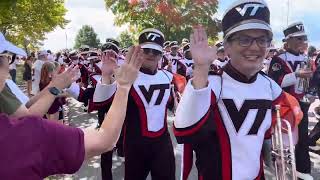 Marching Virginians Walk to Victory VT vs Rutgers September 21 2024 [upl. by Dorita778]