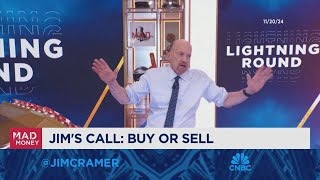 Lightning Round PepsiCo is difficult position right now says Jim Cramer [upl. by Zeuqirdor]