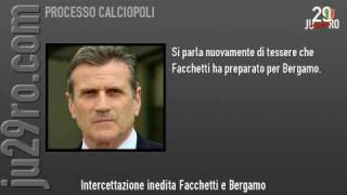 Intercettazioni Inedite Bergamo e Facchetti del 10105 [upl. by Jarrow162]