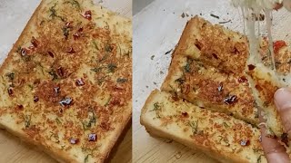 Butter garlic bread recipe  cheesy bread  tasty recipe classic food secrets [upl. by Nimocks]