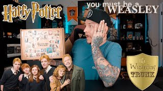 The Wizarding Trunk  The Weasleys  Harry Potter Unboxing [upl. by Yemerej]