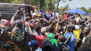 Drama at Njambi koikai burial as reggae lovers demand to open caskets [upl. by Arracat]