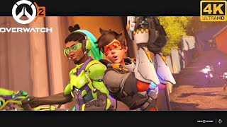 Overwatch Arrives to Help Lucio  Overwatch 2 Invasion Story DLC Resistance Mission 4K 60FPS [upl. by Godwin676]