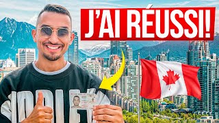 JE SUIS OFFICIELLEMENT RESIDENT PERMANENT AU CANADA 🇨🇦 [upl. by Pelagias]