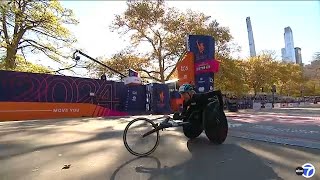 2024 TCS NYC Marathon Womens Wheelchair Winner Susannah Scaroni [upl. by Comyns]