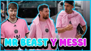 MR BEAST FUE A VER A MESSI JUGAR Y SE LLEVO UNA GRAN SORPRESA ☹️ [upl. by Courtenay]