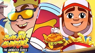 Subway Surfers The Animated Series  Best Moments  Food Glorious Food [upl. by Jit474]