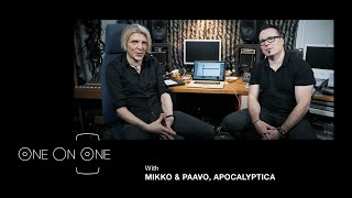 One on One with Mikko and Paavo Apocalyptica  Genelec 8341  Interview [upl. by Ronyam]