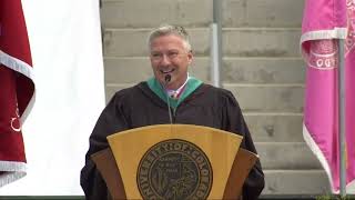 NBC News correspondent Tom Costello 2022 commencement address at CU Boulder [upl. by Cele309]