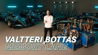 MercedesAMG PETRONAS Formula One Team Memory Lane with Valtteri Bottas [upl. by Kendrah]