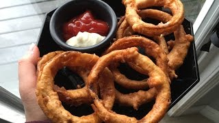 How to make onion rings just like in the Restaurant [upl. by Swanhildas]