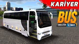 OTOBUS SIMULATOR ULTIMATE KARİYER 1  CANLI YAYIN [upl. by Eupheemia]