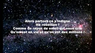 Keny Arkana  Entre les lignes 1 paroles HD [upl. by Bovill]