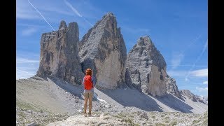 Drei Zinnen  Dolomiten Italien ♡ globusliebecom [upl. by Beverlie]