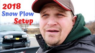 2018 Snow Plow Setup [upl. by Tager]