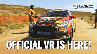 EA WRC Official VR is here  Includes my VR settings [upl. by Isborne]