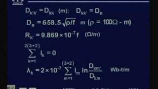 Lecture 4 Inductance Calculation Three Phase [upl. by Hiro]