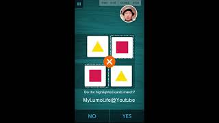 Lets Play  Lumosity Phone  iPhone App  Memory Match  13600 Score  Brain Games 2017 [upl. by Drofwarc574]