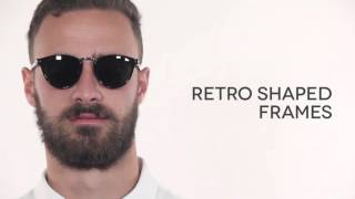 Persol PO3108S TYPEWRITER EDITION Polarized Glasses Review  SmartBuyGlasses [upl. by Kreit]