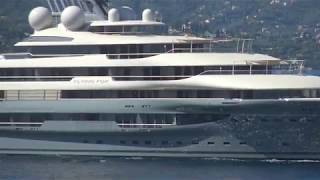 Megayacht FLYING FOX video 4 [upl. by Ahseikram597]