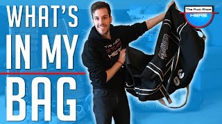 Whats In My Hockey Bag  Goalie Equipment Breakdown [upl. by Gnod]