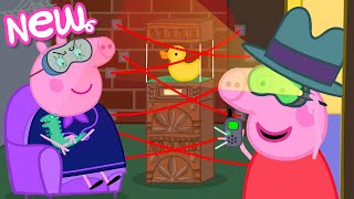 Peppa Pig Tales 🔍 Lets Play Agents amp Spies 👀 BRAND NEW Peppa Pig Episodes [upl. by Yahska]