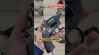 Webley 25 inch co2 pellet revolver imported Air gun India 🇮🇳 airgun co2airgun webley [upl. by Thomajan]