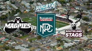 Rugby Challenge 4  Hawkes Bay Magpies v Southland Stags  Bunnings NPC 2024 Round 2 [upl. by Solnit]