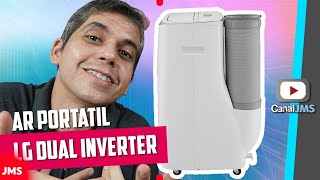 O NOVO AR CONDICIONADO LG DUAL INVERTER VOICE UV NANO [upl. by Aronoel]