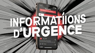 Ajouter des informations durgence à lécran de verrouillage du SMARTPHONE [upl. by Bahe789]