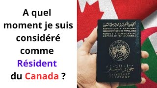 A quel moment je devient OFFICIELLEMENT quotRésident Permanentquot du Canada 🇨🇦  En algérien 🇩🇿 [upl. by Reniar]