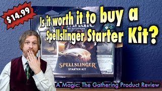 Is it worth it to buy a Spellslinger Starter Kit A Magic The Gathering Product Review [upl. by Honeyman]