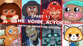 Every Cookie Run Character That Also Voicing Netflix Animation Characters PART 1 [upl. by Calvinna480]