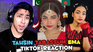 Pakistani React on Tahsin Tabassum Ema New TikTok Videos  Bangladeshi Tiktoker  Maadi Reacts [upl. by Shaver45]