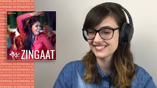 ALEXA REACTS to ZINGAAT Video Song  Sairat  Akash Thosar  Rinku Rajguru  Ajay Atul  Nagraj M [upl. by Aivat]