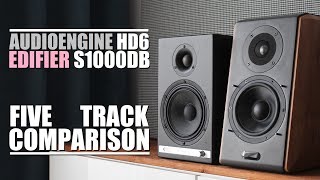 Audioengine HD6 vs Edifier S1000DB  5 Track Comparison [upl. by Loris]